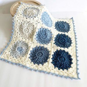Crochet Mini Baby Blanket Lovey Size